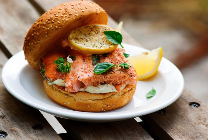 Pink Salmon Burgers