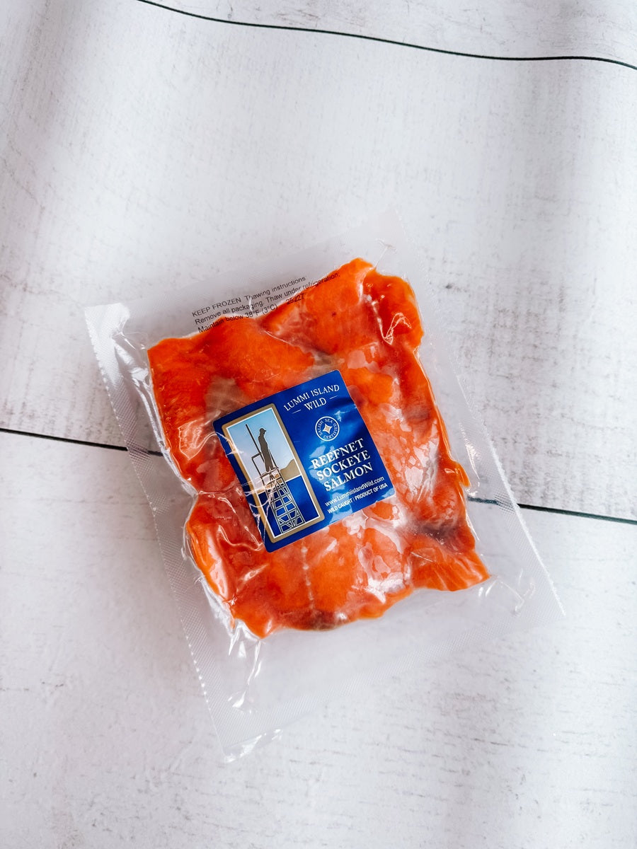 Reefnet Sockeye Salmon 1 lb Trim