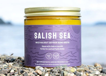 Halibut Saffron Bone Broth